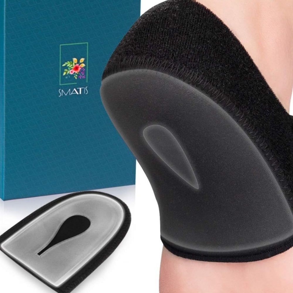 SMATIS Heel Protectors, Cups for Plantar Fasciitis, 2PCS Cushion Achilles Tendon